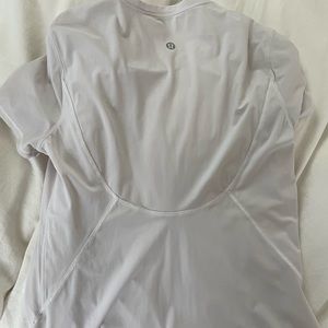 White lululemon top